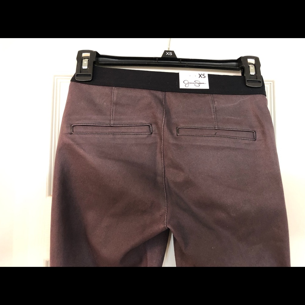Jessica Simpson XS Denim & Tint Finish Skinny Leg Pants (New) - Picture 4 of 5